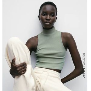 Zara halter crop